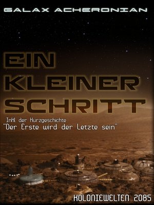 cover image of Ein kleiner Schritt